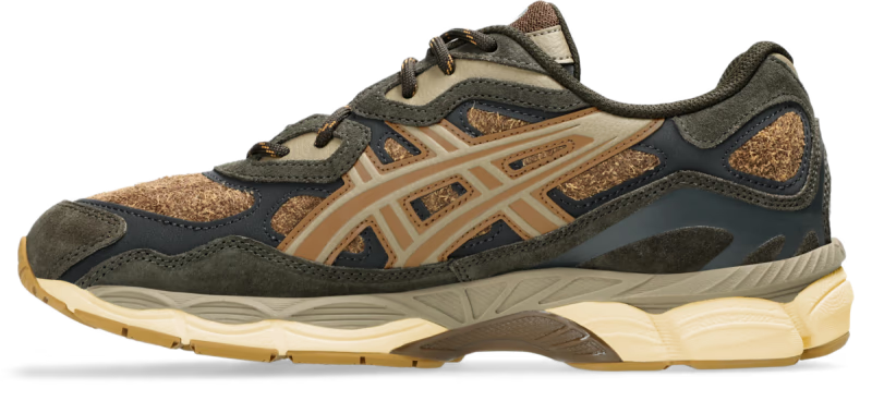 ASICS Gel-NYC Brown Storm Tan Presidio - vue interieur