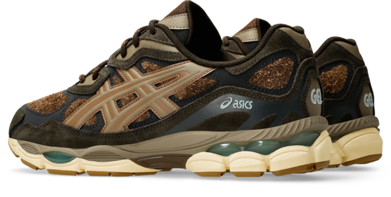 ASICS Gel-NYC Brown Storm Tan Presidio - vue paire