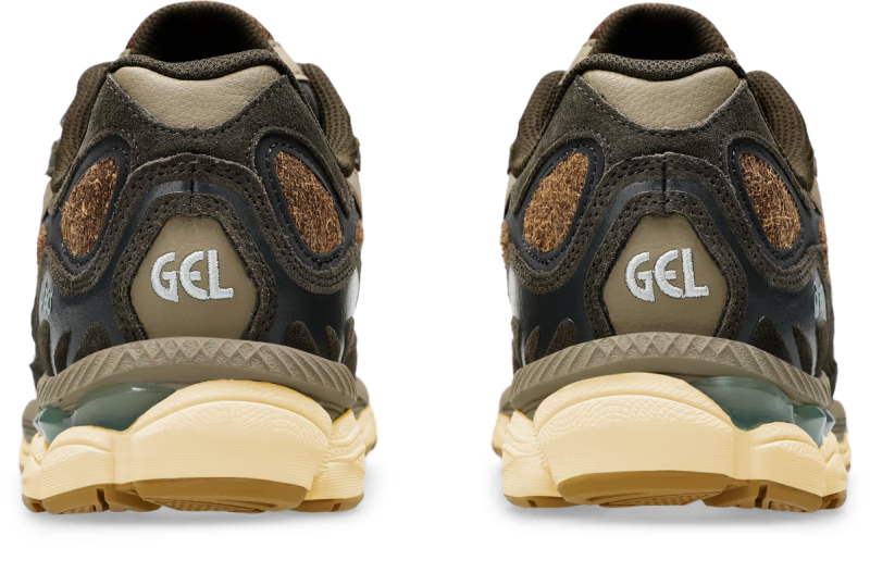 ASICS Gel-NYC Brown Storm Tan Presidio - vue arriere