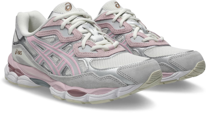 ASICS Gel-NYC Concrete Barely Rose - vue trois quarts avant