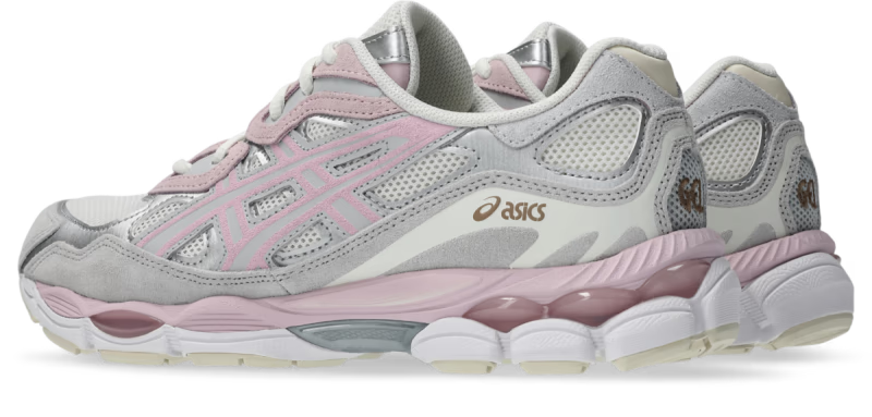 ASICS Gel-NYC Concrete Barely Rose - vue paire