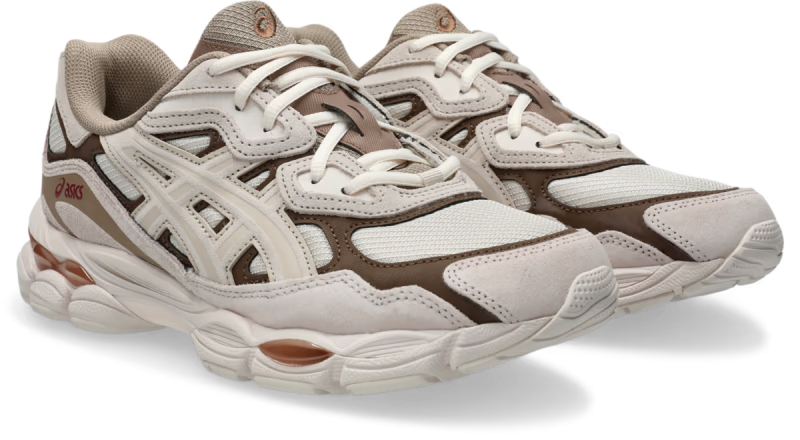 ASICS Gel-NYC Mineral Beige - vue trois quarts avant