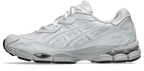 ASICS Gel-NYC White White Glacier Grey - vue profil