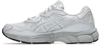 ASICS Gel-NYC White White Glacier Grey - vue interieur