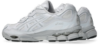 ASICS Gel-NYC White White Glacier Grey - vue paire
