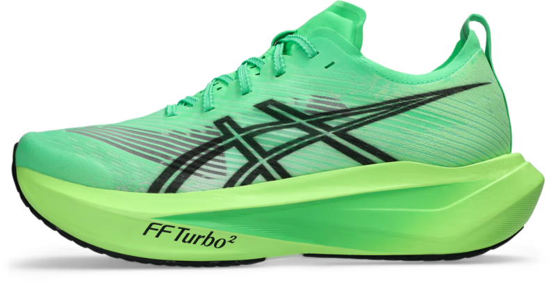ASICS Megablast Vital Green Black - vue profil