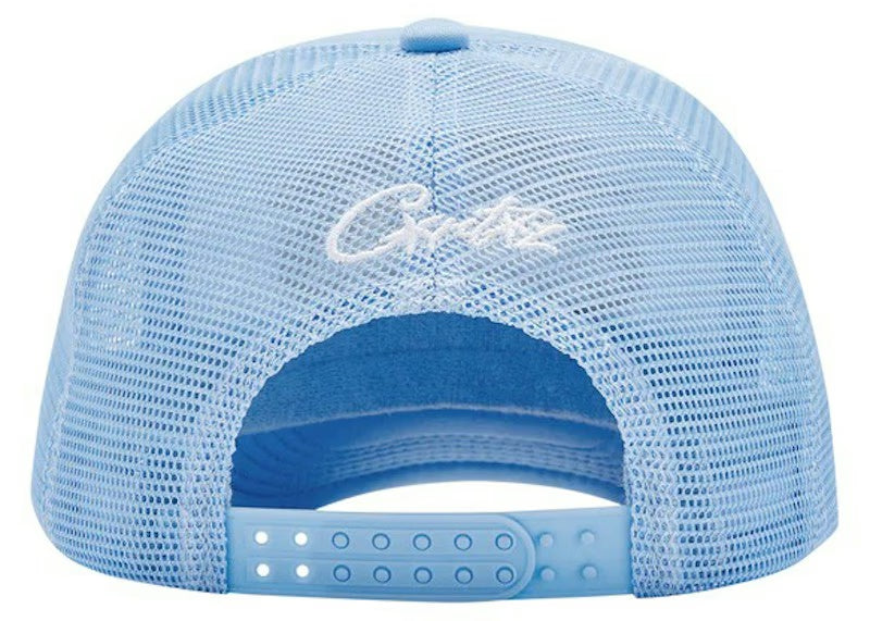 Corteiz 5 Starz Alcatraz Trucker Baby Blue - vue vue 2