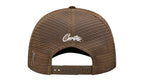Corteiz Island Puff Print Trucker Hat Brown - vue vue 2