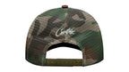 Corteiz Island Puff Print Trucker Hat Woodland Camo - vue vue 2