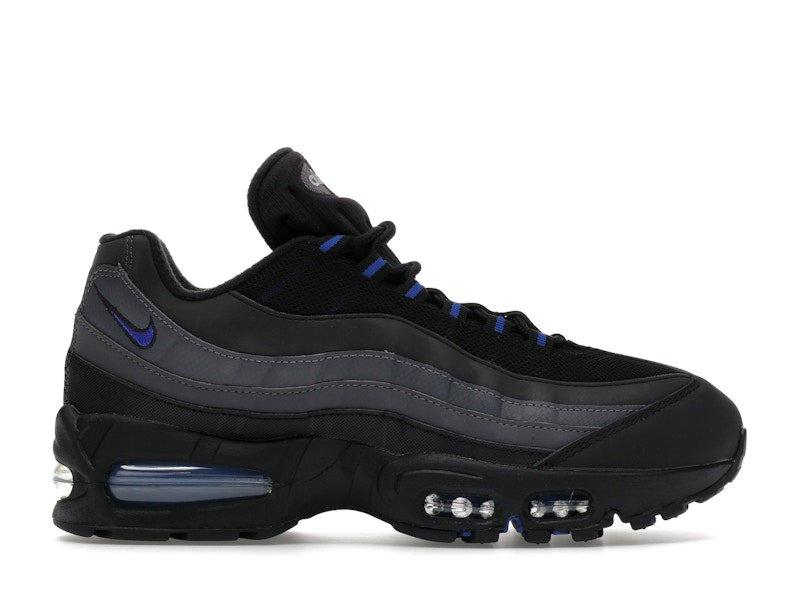 Nike Air Max 95 Big Bubble Black Game Royal, vista a 360 gradi 1 di 36