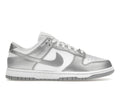 Nike Dunk Low Metallic Silver Womens - White/Metallic Silver/Blue Joy - FV1311-100 - 01
