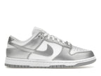 Nike Dunk Low Metallic Silver Womens - White/Metallic Silver/Blue Joy - FV1311-100 - 01