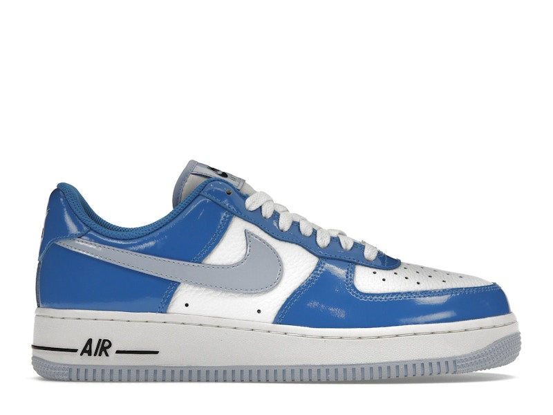 Nike Air Force 1 Low Blue Patent (Women's), vista a 360 gradi 1 di 36