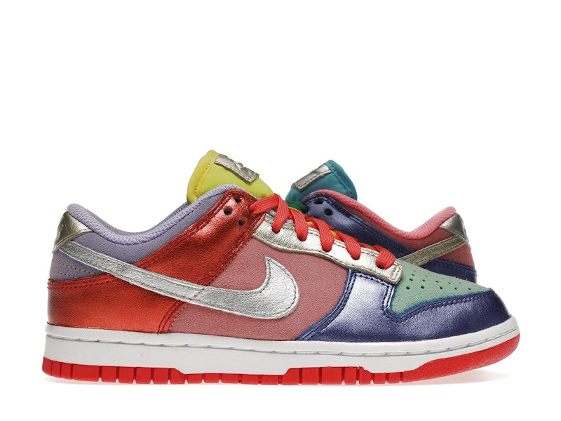 Nike Dunk Low Sunset Pulse (W) - Sunset Pulse/Silver-Purple Pulse - DN0855-600 / DD1872-600 - 01