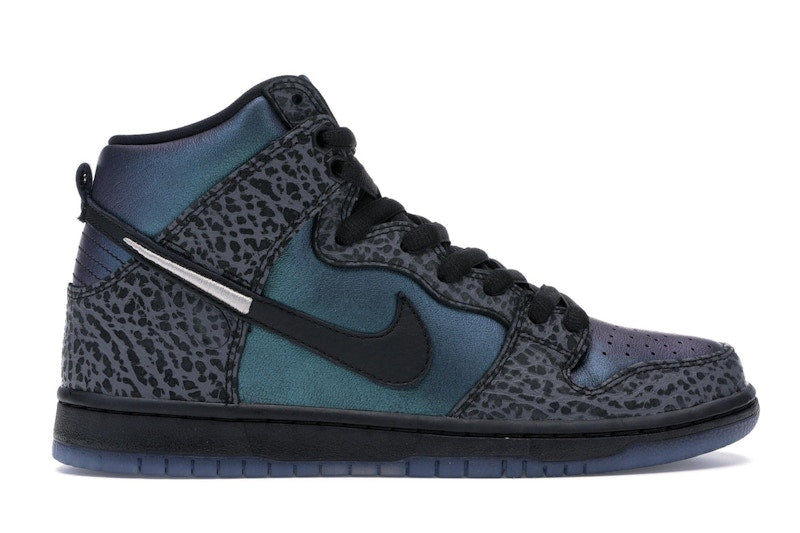 Nike Sb Dunk High Black Sheep Hornet - Black/Black-Black - BQ6827-001 - 01