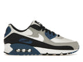 Nike Air Max 90 Black Industrial Blue - Light Smoke Grey/Black/Industrial Blue/Summit White - FB9658-002 - 01