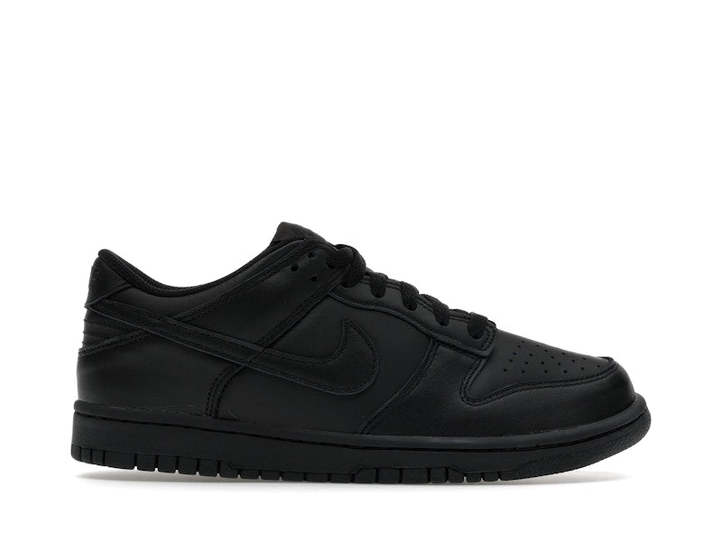 Nike Dunk Low Triple Black (GS) - Black/Black/Black - FB9109-009 - 01