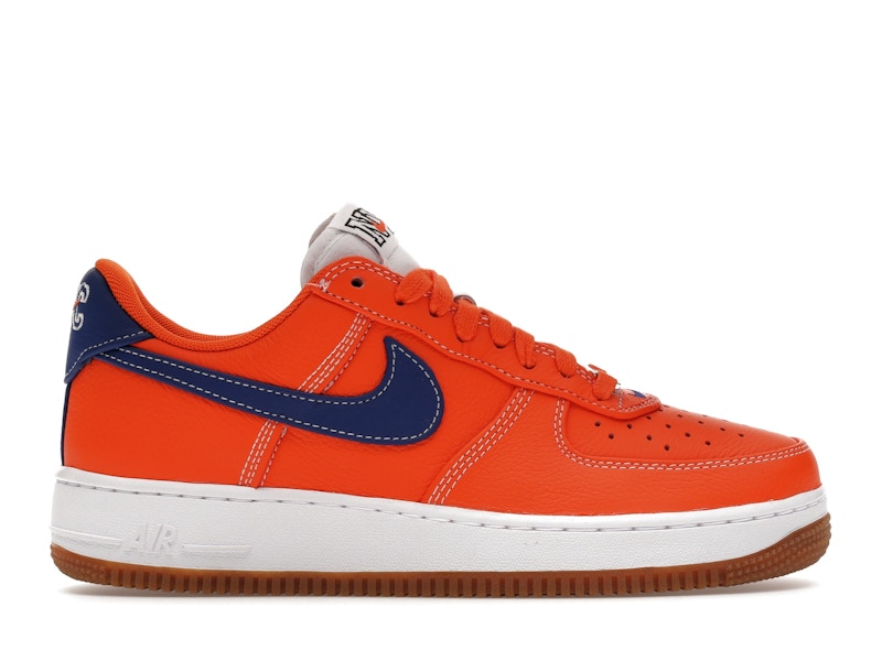 Nike Air Force 1 Low Retro Premium Nyc Knicks - Safety Orange/Rush Blue/White - IV2705-819 - 01
