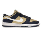 Nike Dunk Low Next Nature Midnight Navy Gold (Women's), vista a 360 gradi 1 di 36