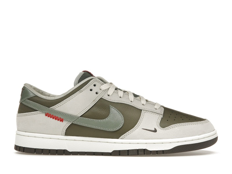 Nike Dunk Low Year Of The Snake 2025 - Medium Olive/Jade Horizon-Sail-Ironstone-University Red-Sail - HV5980-231 - 01