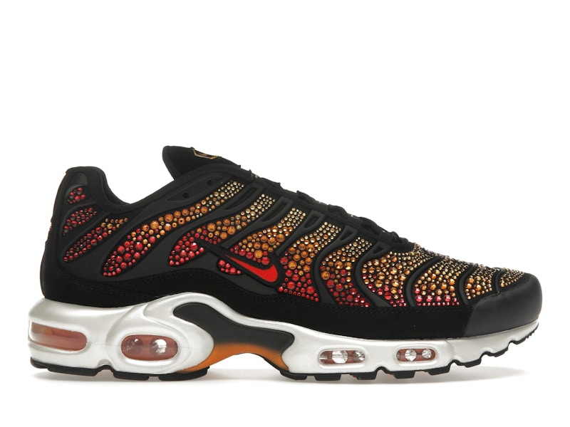 Nike Air Max Plus Swarovski Sunset Womens - Black/Fire Red/Pimento/Bright Ceramic/Saturn Gold - FZ9042-001 - 01