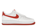 Nike Air Force 1 07 Dragon Red - White/White/Dragon Red - FJ4146-106 - 01