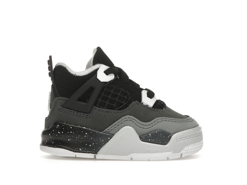 Air Jordan 4 Retro Fear 2024 (TD) - Black/White/Anthracite/Black/Pure Platinum - FV4538-002 - 01