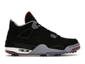Air Jordan 4 Retro Golf Bred - Black/Fire Red-Cement Grey-White - CU9981-002 - 01