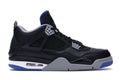 Air Jordan 4 Retro Motorsports Alternate - Black/Game Royal-Matte Silver-White - air-jordan-4-retro-motorsports-alternate - 01