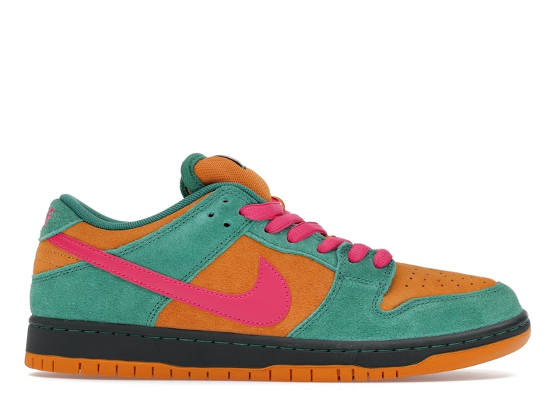 Nike Sb Dunk Low Pro Green Noise Watermelon - Green Noise/Watermelon/Light Curry/Off Noir - HQ1625-301 - 01