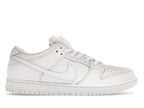 Nike Sb Dunk Low Pro Triple White - White/White/White/White - FJ1674-100 - 01