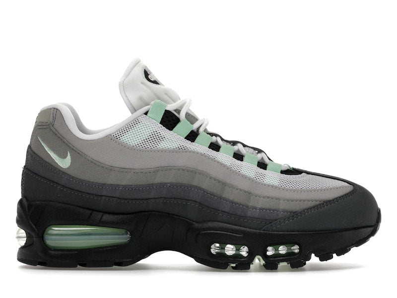 Nike Air Max 95 Og Big Bubble Fresh Mint Womens - Black/Fresh Mint/White/Medium Grey/Anthracite/Light Graphite - HJ5996-005 - 01