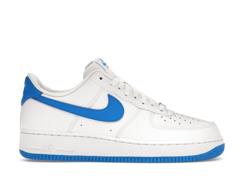 Nike Air Force 1 Low 07 White Photo Blue - White/White/Photo Blue - FJ4146-103 - 01