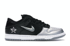 Nike Sb Dunk Low Supreme Jewel Swoosh Silver - Metallic Silver/Metallic Silver-Black - CK3480-001 - 01
