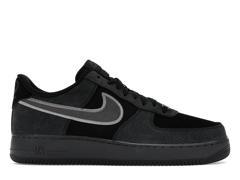 Nike Air Force 1 Low 07 Lv8 Black Smoke Grey - Black/Smoke Grey/Dark Smoke Grey - IB6842-002 - 01