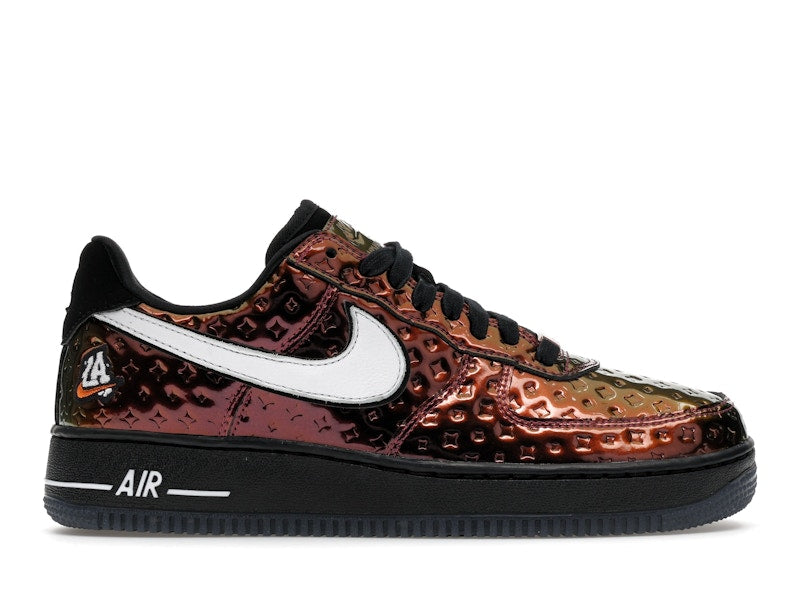 Nike Air Force 1 Low Prm Nba All Star Weekend 2026 - Black/White/Picante Red/Key Lime/University Gold/Metallic Silver - IU9209-001 - 01