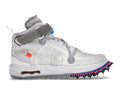 Nike Air Force 1 Mid Off White White - White/Clear White - DO6290-100 - 01