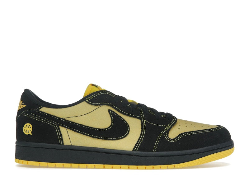 Air Jordan 1 Retro Low OG Quai 54 Black Tour Yellow Red