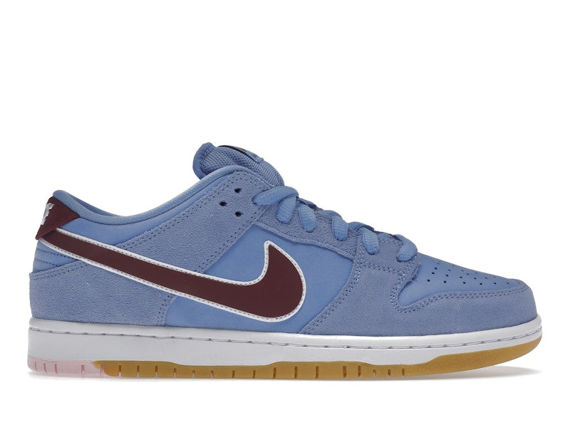 Nike Sb Dunk Low Valour Blue Team Maroon - Valor Blue/Team Maroon/White/Gum - DQ4040-400 - 01