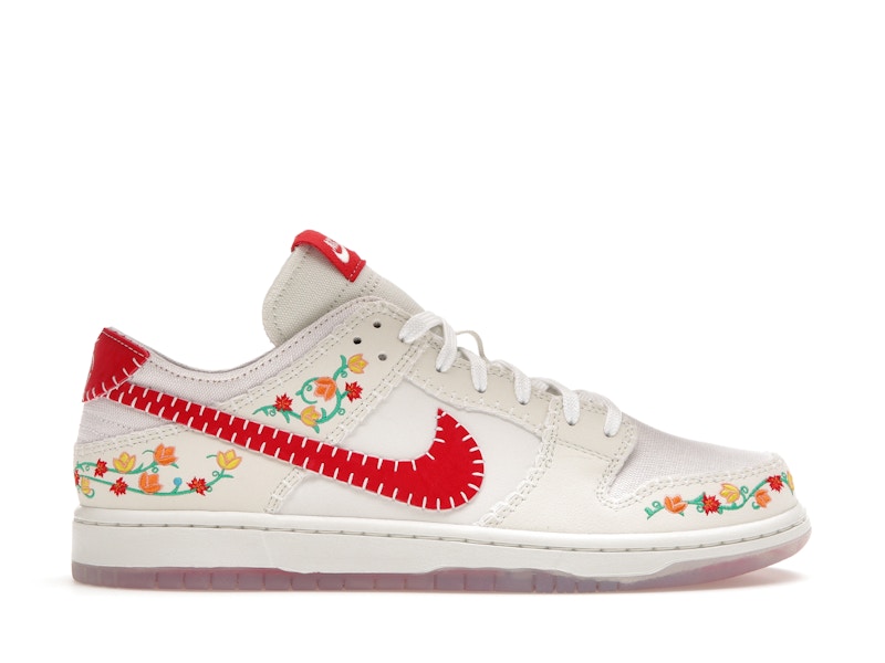 Nike SB Dunk Low Decon N7 Opti Yellow University Red - Opti Yellow/University Red-Bright Crimson-Stadium Green-Team Orange-Sail - FD6951-700 - 01