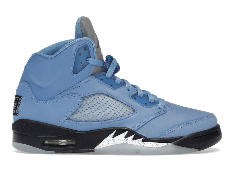 Air Jordan 5 Retro Unc University Blue, vista a 360 gradi 1 di 36