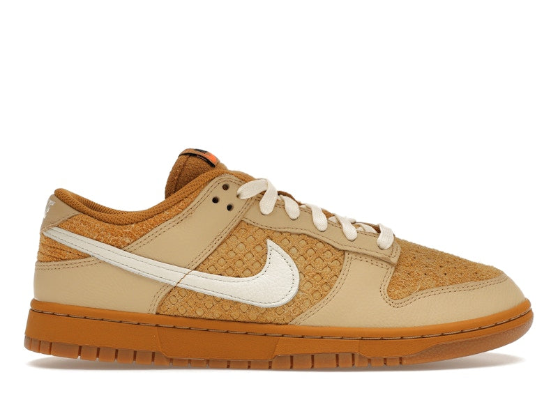 Nike Dunk Low Waffle - Wheat/Coconut Milk/Sesame/Black/Total Orange - FZ4041-744 - 01