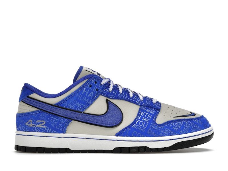 Nike Dunk Low Jackie Robinson - Racer Blue/Racer Blue/Coconut Milk - DV2122-400 - 01
