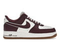 Nike Air Force 1 Low College Pack Night Maroon - Sail/Night Maroon-Gum Medium Brown - DQ7659-102 - 01