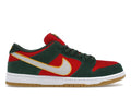 Nike SB Dunk Low Pro PRM Seattle Supersonics - Fir/White/University Gold/Fire Red - FZ1287-300 - 01