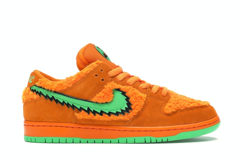 Nike Sb Dunk Low Grateful Dead Bears Orange - Bright Ceramic/Green Spark - CJ5378-800 - 01