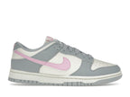 Nike Dunk Low Next Nature Light Smoke Grey Pink Rise Womens - Light Smoke Grey/Pink Rise/Pale Ivory - DD1873-002 - 01