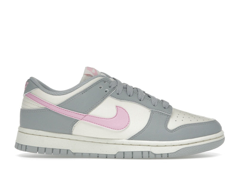 Nike Dunk Low Next Nature Light Smoke Grey Pink Rise Womens - Light Smoke Grey/Pink Rise/Pale Ivory - DD1873-002 - 01