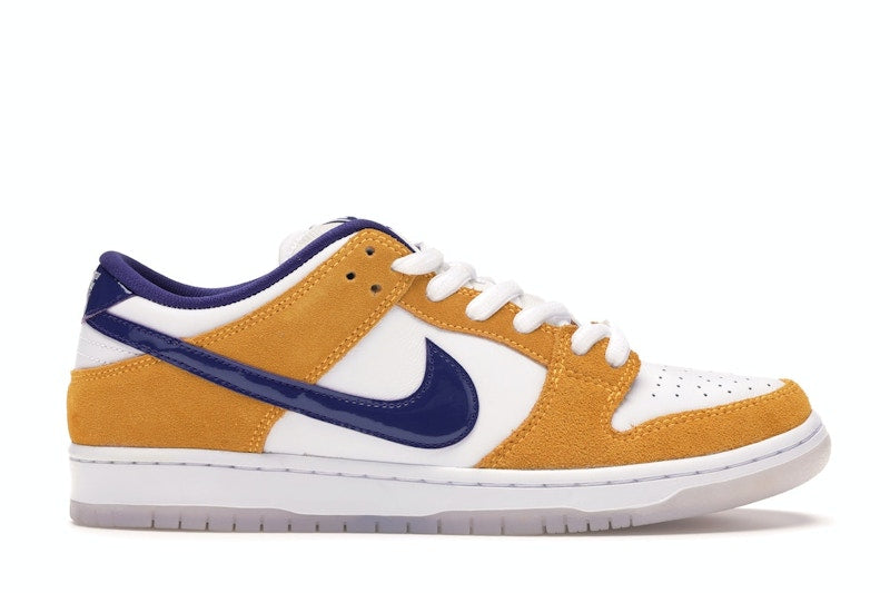 Nike SB Dunk Low Laser Orange - White/Regency Purple-Laser Orange - BQ6817-800 - 01
