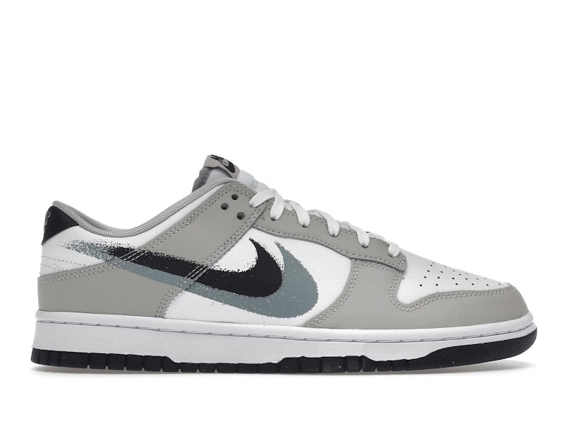 Nike Dunk Low Stencil Swoosh - White/Light Stone/Black - FD0661-100 - 01
